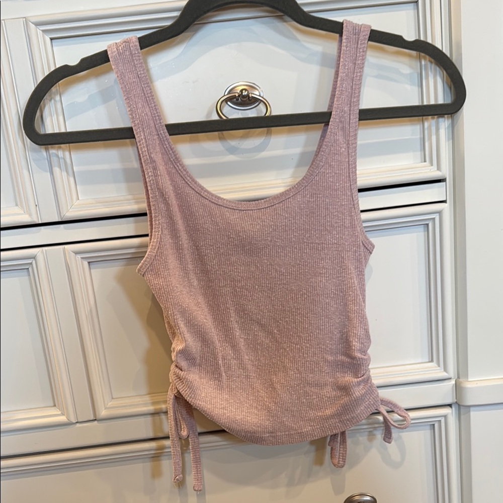 PacSun Light Purple Tank Top with Side Ties